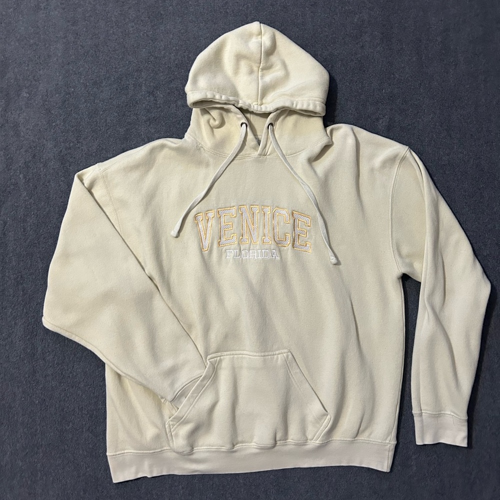Venice Florida Light Yellow Hoodie